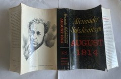 Vintage August 1914 By Alexander Solzhenitsyn 1st American Ed HC W/ DJ 1972