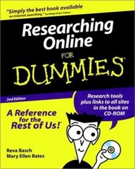 Researching Online for Dummies Paperback Mary Ellen, Basch, Reva