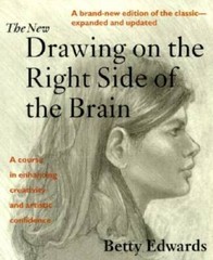 The New Drawing on the Right Side of the Brain – Paperback – VERY GOOD