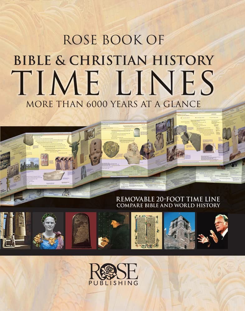 Rose Book of Bible and Christian History Time Lines: More Than 6000 Years at…