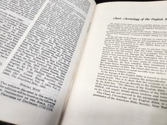Dickson KJV New Analytical Indexed Bible Genuine Morocco Black Leather 1966