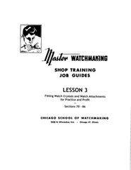 Chicago School of Watchmaking – Complete Course – Paperback (720 Pages) Sweazey