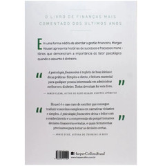 Livro: A Psicologia Financeira – Morgan Housel (Em Portugues do Brasil)