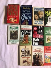 16 Vintage Movie Tie-In Paperback Book Lot 1970’s Godfather Gatsby Peyton Place