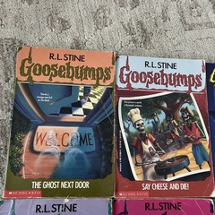 Goosebumps R.L. Stine Books Lot of 9 Scholastic Paperback 90s Horror