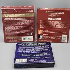 Dan Brown Audiobook Lot – 3 Books: Angels Demons, DaVinci Code, Digital Fortress