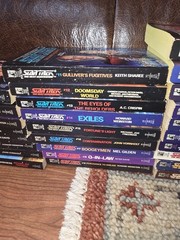 Lot of 46 Star Trek The Next Generation Numbered Books Most Unread/1st Printings