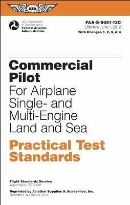 Commercial Pilot for Airplane Single- and Multi-Engi- 1560279427, FAA, paperback