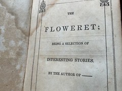 Peter Parley Select Library – The Floweret Stories 232 Pages 6” Tall 4” Wide