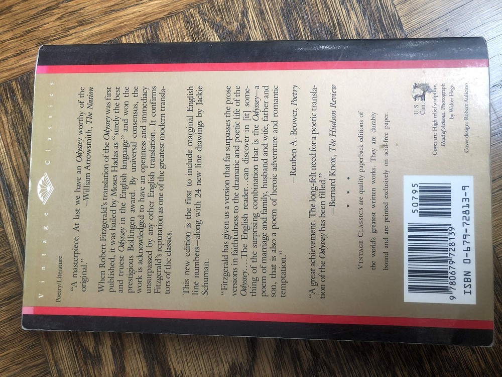 The Odyssey (Vintage classics)