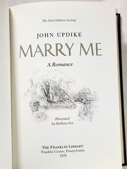 Marry Me: John Updike. Franklin Library. Limited First Edition. Leather. 1976