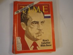 TIME MAGAZINE NIXON LOT/10 ISSUES 1968-1977 ERA