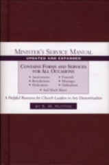 Minister’s Service Manual by Hutton, Samuel Ward