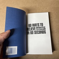 60 Ways to Relieve Stress in 60 Seconds – Paperback – Very Good