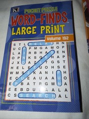 KAPPA Word-Find Pocket Puzzle Volume 192 Pages 130 W/ 58 Puzzles Large Print NEW