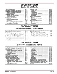 MERCURY MerCruiser No. 31 5.0 – 6.2L Gas SERVICE MANUAL FRONT & BACK FOLDOUTS!