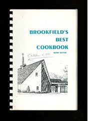 BROOKFIELD WISCONSIN-BROOKFIELD’S BEST COOKBOOK-ETHNIC-COOKIES-RELISHES-BREADS+