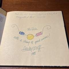 String of Beads by Margarette S. Reid (1997, Hardcover) Double Signed w Sketch!