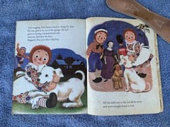 1969 A LITTLE GOLDEN BOOK RAGGEDY ANN AND FIDO 39 CENT