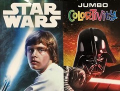 NEW Star Wars Jumbo Colortivity Coloring and Activity Book 192 Pages