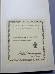 Lincoln the Unknown Dale Carnegie 1932 Hardcover First Edition Good Cloth