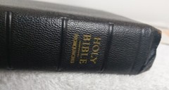 Vintage National Bible Press Holy Bible KJV Self Pronouncing 40s-50s