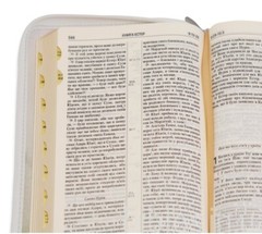 Ukrainian Bible, middle size 16×22 cm Zipper, Indexes. Біблія Сучасний переклад