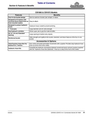 LAND PRIDE CB1060 CB1072 4-In-1 Combination Bucket Operators Manual BINDING
