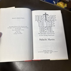 Hostage to the Devil, Malachi Martin, 1976 Hardcover, Exorcism