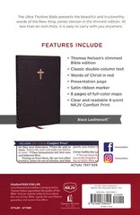 NKJV Black Leathersoft Thinline Red Letter Edition BRAND NEW in Shrink Wrap!!!