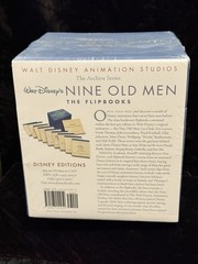 SEALED Walt Disney’s Nine Old Men: The Flipbooks by Pete Docter 2012 1st Ed. NOS