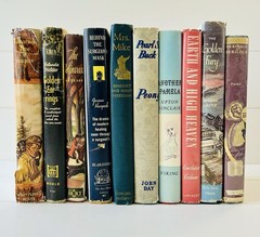 VTG Novels Book Lot of 10 1940s-50s Hardcovers Granny’s House Smell Estate Sale