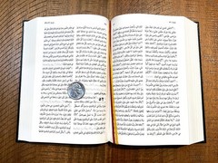 Arabic Bible, New Van Dyck, Compact Black Hardcover, Classical Version