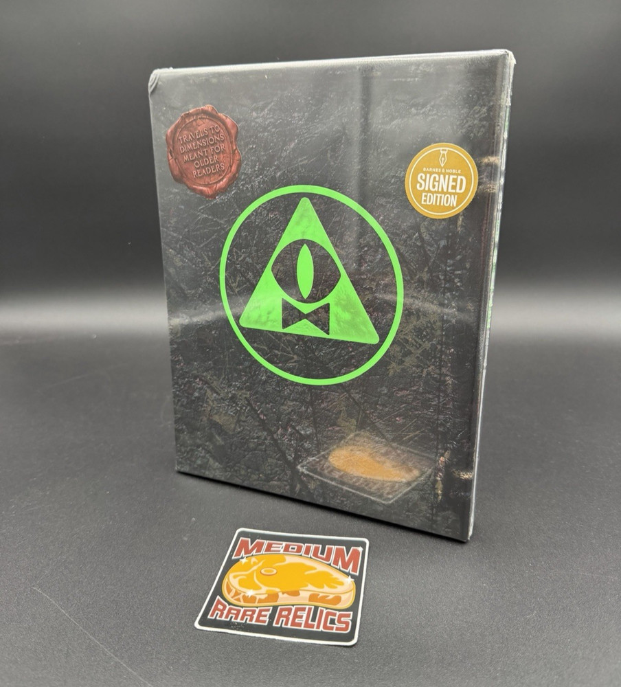 The Book of Bill Gravity Falls Alex Hirsch Signed Autograph B&N Exclusive New