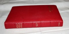 Oxford KJV Bible | *NOS* Persian Morocco Leather „Delta Kappa Gamma” in Box WOW
