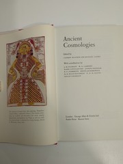 Ancient Cosmologies By Carmen Blacker Hardcover 1st Edition Dust Jacket 1975