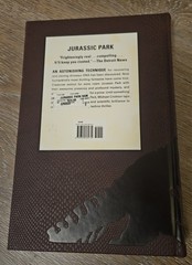 Jurassic Park By Michael Crichton (Proprietary Edition BAM) simulated Leather