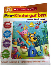 Scholastic Pre-Kindergarten Jumbo Workbook – unknown_binding Scholastic Inc.