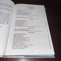 Vintage 1989 U.S. Military Museums, Historic Sites &Exhibits- Bruce D. Thompson