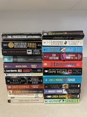 Lot of 23 Novels Thrillers Suspense Best Sellers Paperbacks Random Mixed Authors