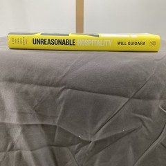 Unreasonable Hospitality by Will Guidara Hardcover Brand New