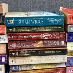 Lot of 40 Historical Romance Novels Multiple Authors Paperback Carlise, Kramer..