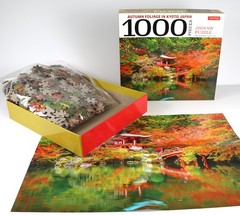 Autumn Foliage in Kyoto, Japan – 1000 Piece Jigsaw Puzzle: for Adults and Famili