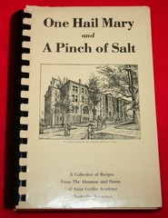 Vintage SAINT St CECILIA ACADEMY Nashville Tennessee 1978 COOKBOOK Recipes Food
