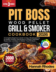 Pit Boss Wood Pellet Grill & Smoker Cookbook 2026: A Complete Beginner’s Guide t