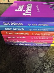 6 TUNED IN Julia Devillers Book Series Lot Of Complete 1-4 7 Girls Chapter Books