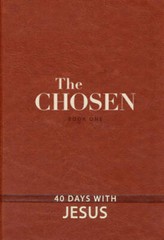 The Chosen: 40 Days with Jesus – Imitation Leather By Amanda Jenkins – VERY GOOD