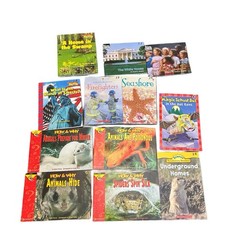 Educational Books Lot Of 50, Grades 2-3 Reading Levels Houston Mifflin