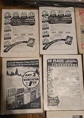 Lot of 10 Different Vintage 1950’s Astounding Science Fiction Pulp Magazines