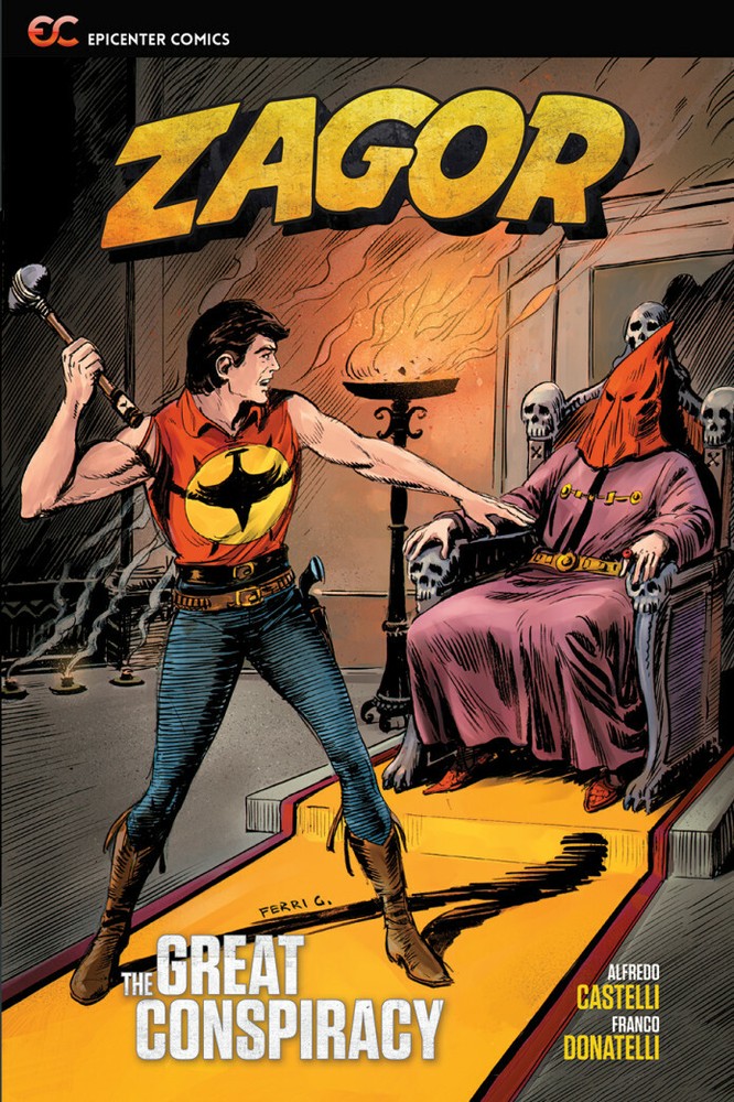 Zagor: The Great Conspiracy (2021 Paperback), GN, Castelli, Ferri